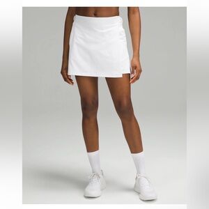 NWT Wrap-Front MR Golf Skirt WHT